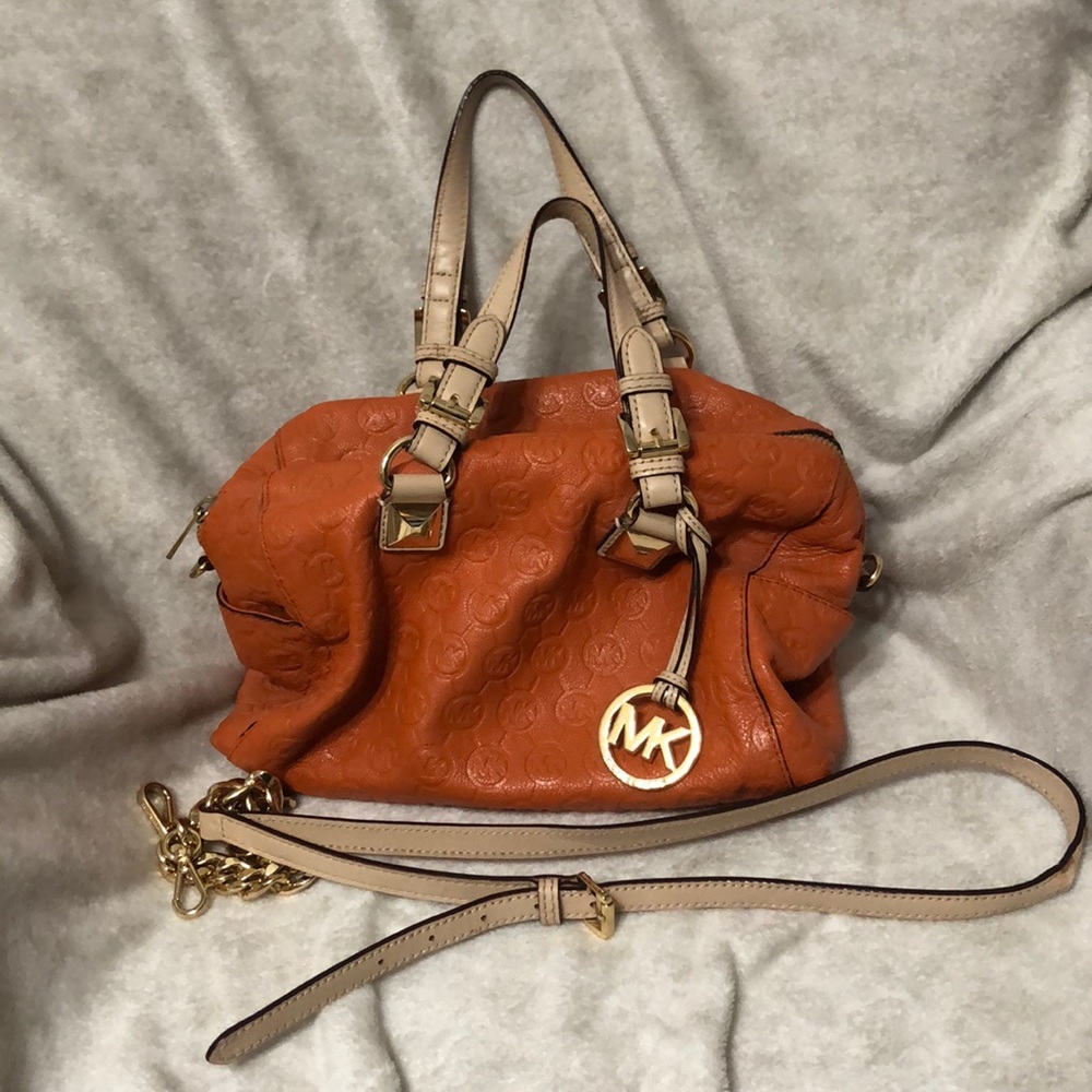 Leather Michael Kors bag